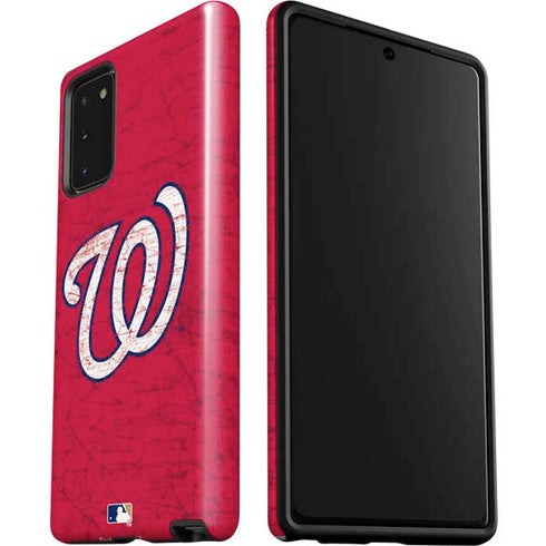 MLB Washington Nationals - Solid Distressed Galaxy Note20 5G Pro Case