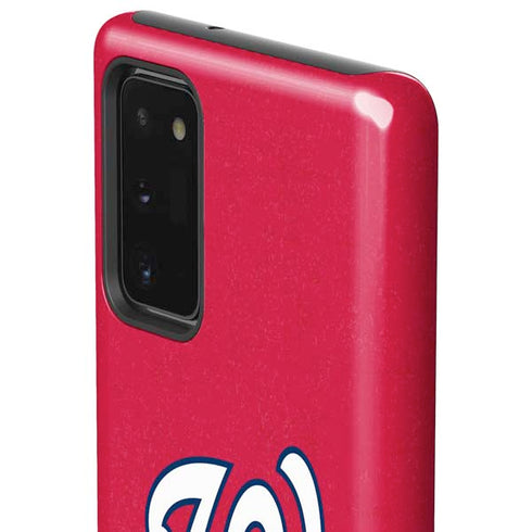 MLB Washington Nationals - Solid Distressed Galaxy Note20 5G Pro Case