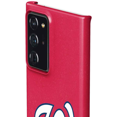 MLB Washington Nationals - Solid Distressed Galaxy Note20 Ultra 5G Lite Case
