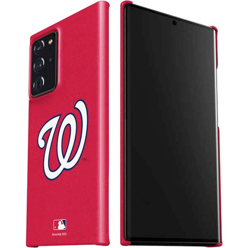 MLB Washington Nationals - Solid Distressed Galaxy Note20 Ultra 5G Lite Case