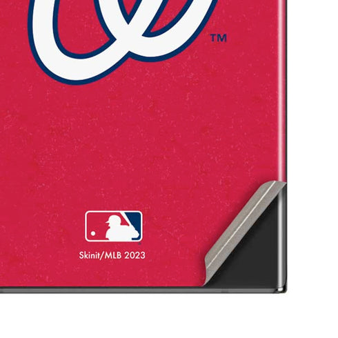 MLB Washington Nationals - Solid Distressed Galaxy Note20 Ultra 5G Skin
