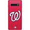 MLB Washington Nationals - Solid Distressed Galaxy S10 Skin