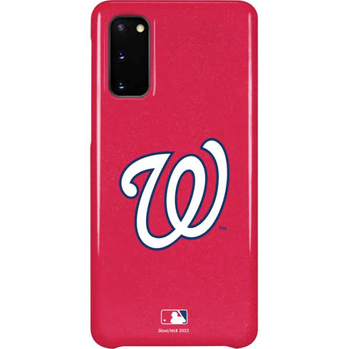 MLB Washington Nationals - Solid Distressed Galaxy S20 Lite Case