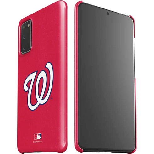 MLB Washington Nationals - Solid Distressed Galaxy S20 Lite Case