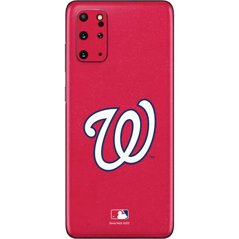 MLB Washington Nationals - Solid Distressed Galaxy S20 Plus Skin
