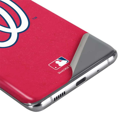 MLB Washington Nationals - Solid Distressed Galaxy S20 Plus Skin