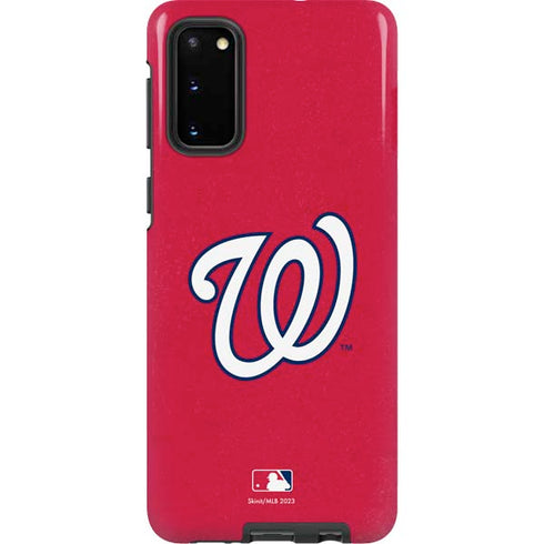 MLB Washington Nationals - Solid Distressed Galaxy S20 Pro Case