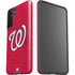 MLB Washington Nationals - Solid Distressed Galaxy S21 FE Pro Case