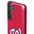 MLB Washington Nationals - Solid Distressed Galaxy S21 FE Pro Case