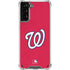 MLB Washington Nationals - Solid Distressed Galaxy S21 Plus 5G Clear Case