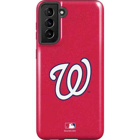 MLB Washington Nationals - Solid Distressed Galaxy S21 Plus 5G Pro Case