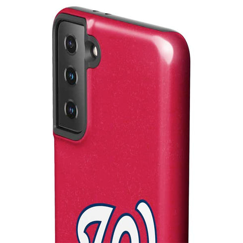MLB Washington Nationals - Solid Distressed Galaxy S21 Plus 5G Pro Case