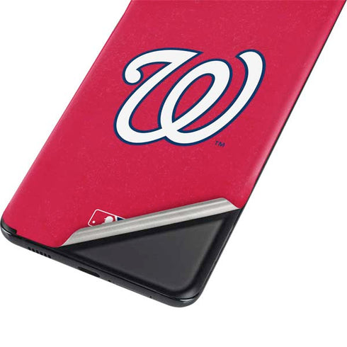 MLB Washington Nationals - Solid Distressed Galaxy S21 Plus 5G Skin