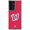 MLB Washington Nationals - Solid Distressed Galaxy S21 Ultra 5G Clear Case