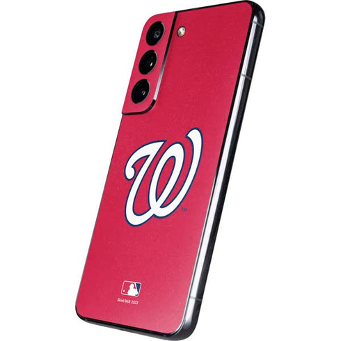MLB Washington Nationals - Solid Distressed Galaxy S22 Skin
