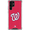 MLB Washington Nationals - Solid Distressed Galaxy S22 Ultra Clear Case