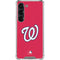 MLB Washington Nationals - Solid Distressed Galaxy S23 Clear Case