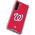 MLB Washington Nationals - Solid Distressed Galaxy S23 Clear Case