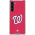 MLB Washington Nationals - Solid Distressed Galaxy S23 Plus Clear Case