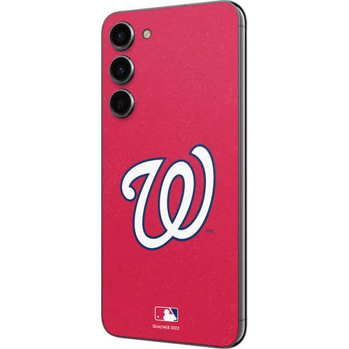 MLB Washington Nationals - Solid Distressed Galaxy S23 Plus Skin