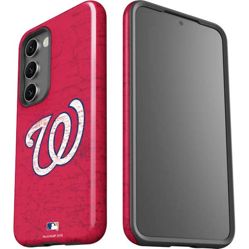 MLB Washington Nationals - Solid Distressed Galaxy S23 Pro Case