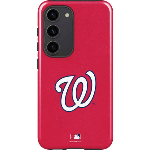 MLB Washington Nationals - Solid Distressed Galaxy S23 Pro Case