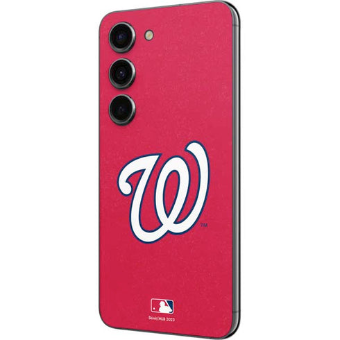 MLB Washington Nationals - Solid Distressed Galaxy S23 Skin