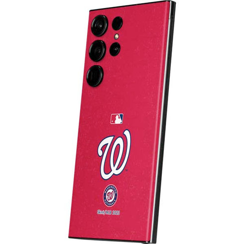 MLB Washington Nationals - Solid Distressed Galaxy S23 Ultra Skin