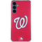 MLB Washington Nationals - Solid Distressed Galaxy S24 Clear Case