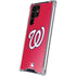 MLB Washington Nationals - Solid Distressed Galaxy S24 Ultra Clear Case