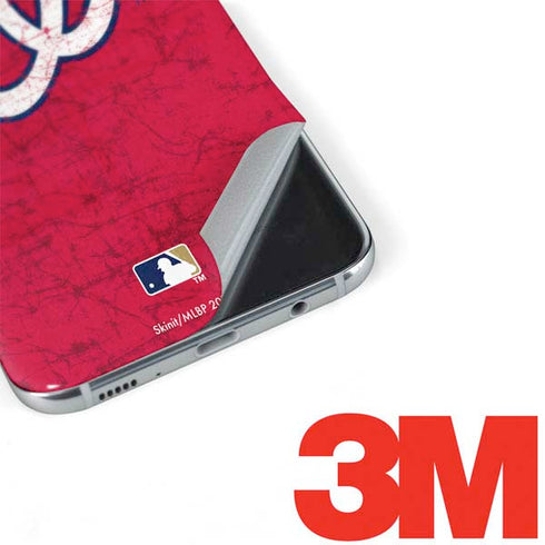 MLB Washington Nationals - Solid Distressed Galaxy S8 Skin