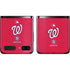 MLB Washington Nationals - Solid Distressed Galaxy Z Flip Skin