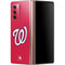 MLB Washington Nationals - Solid Distressed Galaxy Z Fold2 5G Skin