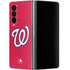 MLB Washington Nationals - Solid Distressed Galaxy Z Fold4 5G Skin