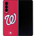MLB Washington Nationals - Solid Distressed Galaxy Z Fold4 5G Skin