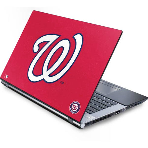 MLB Washington Nationals - Solid Distressed Generic Laptop Skin