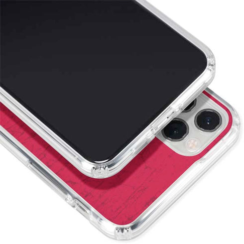 MLB Washington Nationals - Solid Distressed iPhone 11 Pro Clear Case