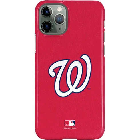 MLB Washington Nationals - Solid Distressed iPhone 11 Pro Lite Case