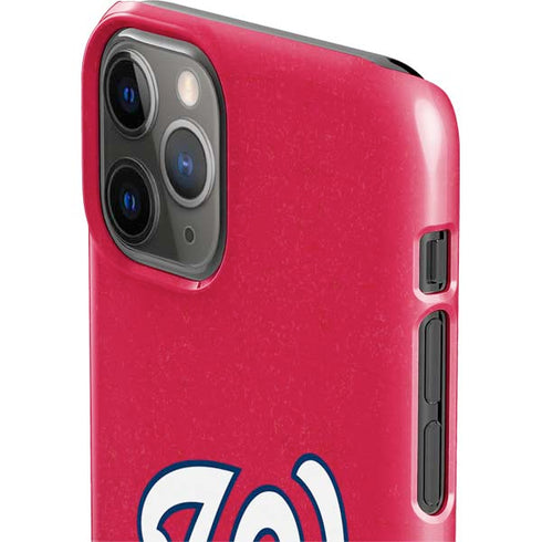 MLB Washington Nationals - Solid Distressed iPhone 11 Pro Lite Case