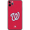 MLB Washington Nationals - Solid Distressed iPhone 11 Pro Max Skin