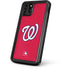 MLB Washington Nationals - Solid Distressed iPhone 11 Pro Max Waterproof Case