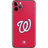 MLB Washington Nationals - Solid Distressed iPhone 11 Pro Skin