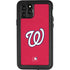 MLB Washington Nationals - Solid Distressed iPhone 11 Pro Waterproof Case