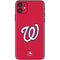 MLB Washington Nationals - Solid Distressed iPhone 11 Skin