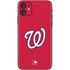 MLB Washington Nationals - Solid Distressed iPhone 11 Skin