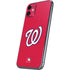 MLB Washington Nationals - Solid Distressed iPhone 11 Skin