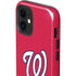 MLB Washington Nationals - Solid Distressed iPhone 12 Impact Case