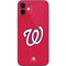 MLB Washington Nationals - Solid Distressed iPhone 12 Mini Skin