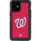 MLB Washington Nationals - Solid Distressed iPhone 12 Mini Waterproof Case