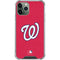 MLB Washington Nationals - Solid Distressed iPhone 12 Pro Clear Case